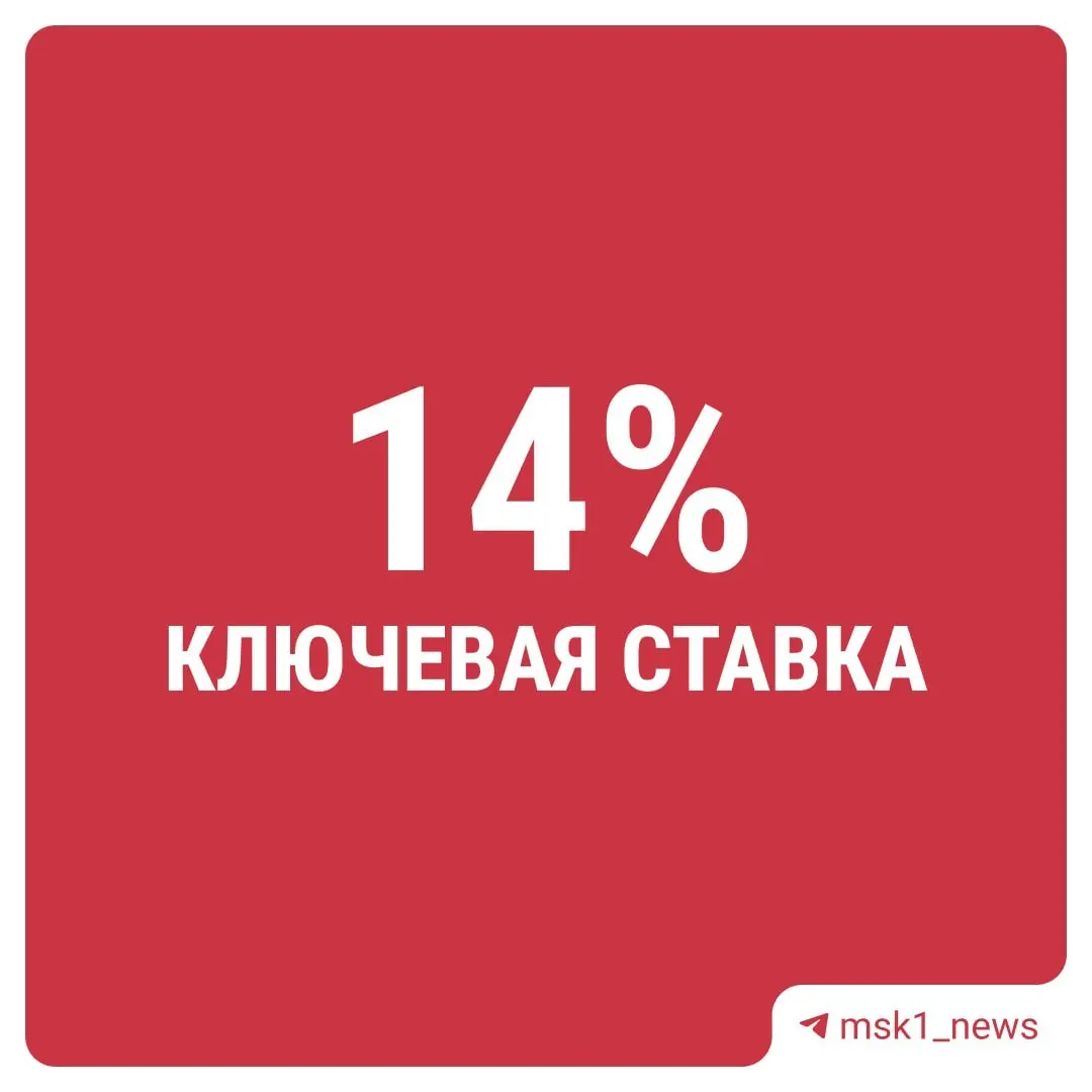 Центральный банк понизил ключевую ставку до 14%. Это уже десятое последовательное снижение регулятора.