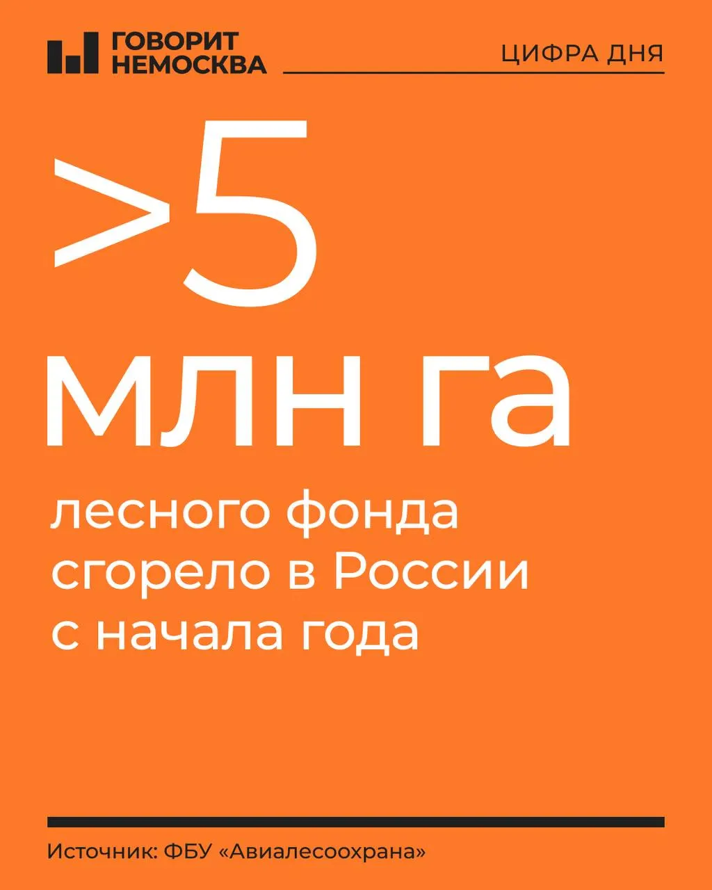 Площадь охваченных огнем участков за год приблизилась к размерам небольшой европейской страны; активных очагов — 132 на площади свыше 411 тыс. га; наибольший ущерб — Дальний Восток и Сибирь.