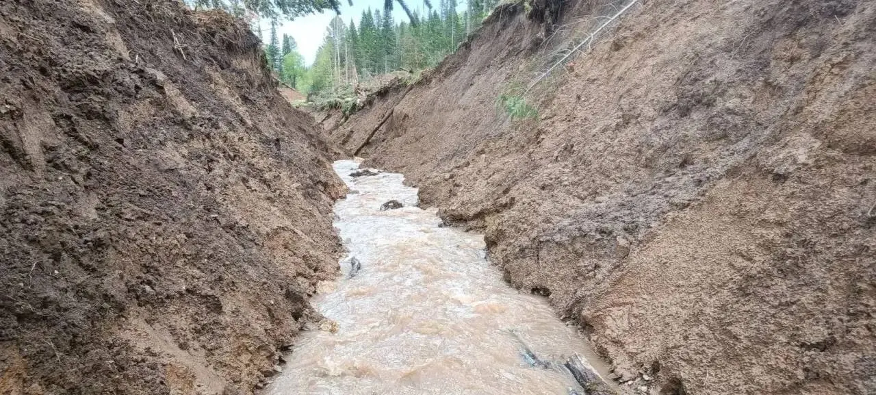 Проверка водоохранной прокуратуры зафиксировала значительные превышения по взвешенным веществам, железу и меди в реке Рудная во время добычи драгметаллов. Компания вернула более 2,1 млн рублей и приняла меры по укреплению отстойников.