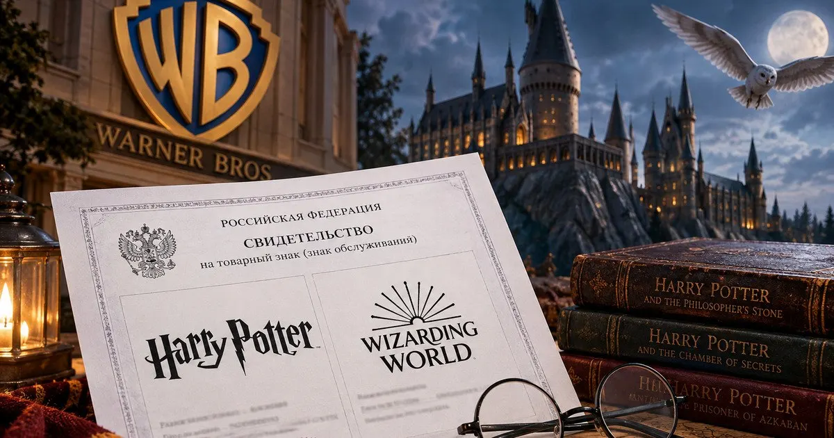 Знаки Hogwarts и Hogwarts Legacy зарегистрированы до 2036 года; в России появятся товары по вселенной Гарри Поттера: одежда, обувь, аксессуары, игрушки и другое.